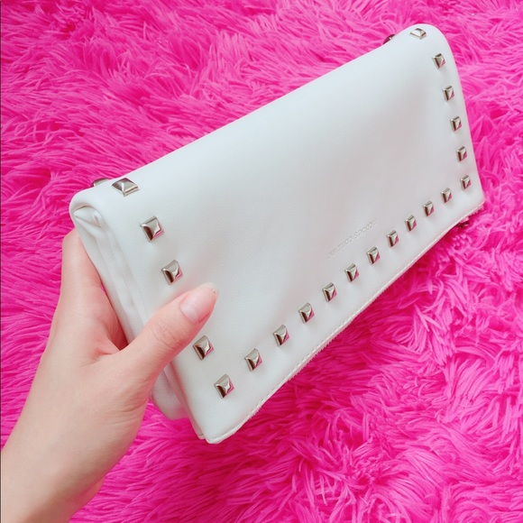 Codes combine white studded clutch new - Picture 2 of 5